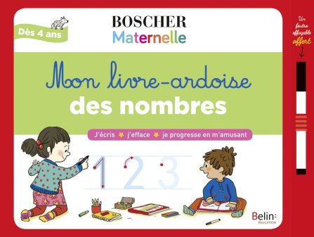 Couverture du livre Mon livre-ardoise des nombres de Lise Herzog