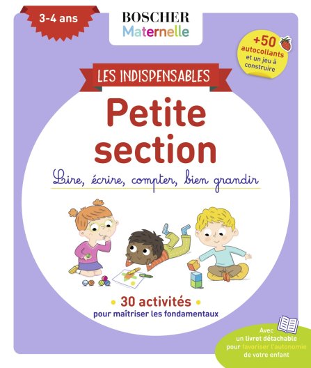 Couverture du livre Les indispensables de Petite Section de Charlotte Lascault