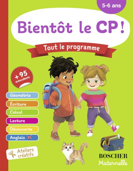 Couverture du livre Bientôt le CP N.E. 2024 de Barbara Arroyo