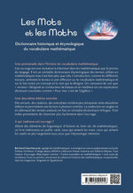 Dos du jeu Les Mots et les Maths - Dictionnaire historique et étymologique du vocabulaire mathématique