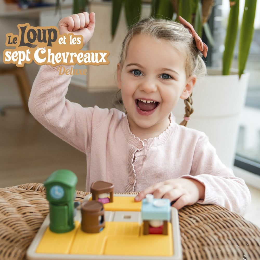 Dos du jeu Le loup et les sept chevreaux