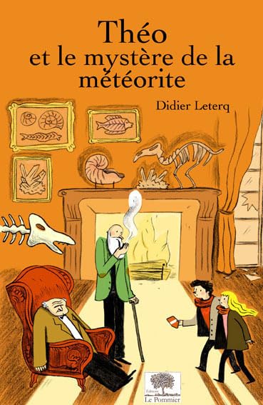 Couverture du livre Théo et le mystère de la météorite de Didier Leterq