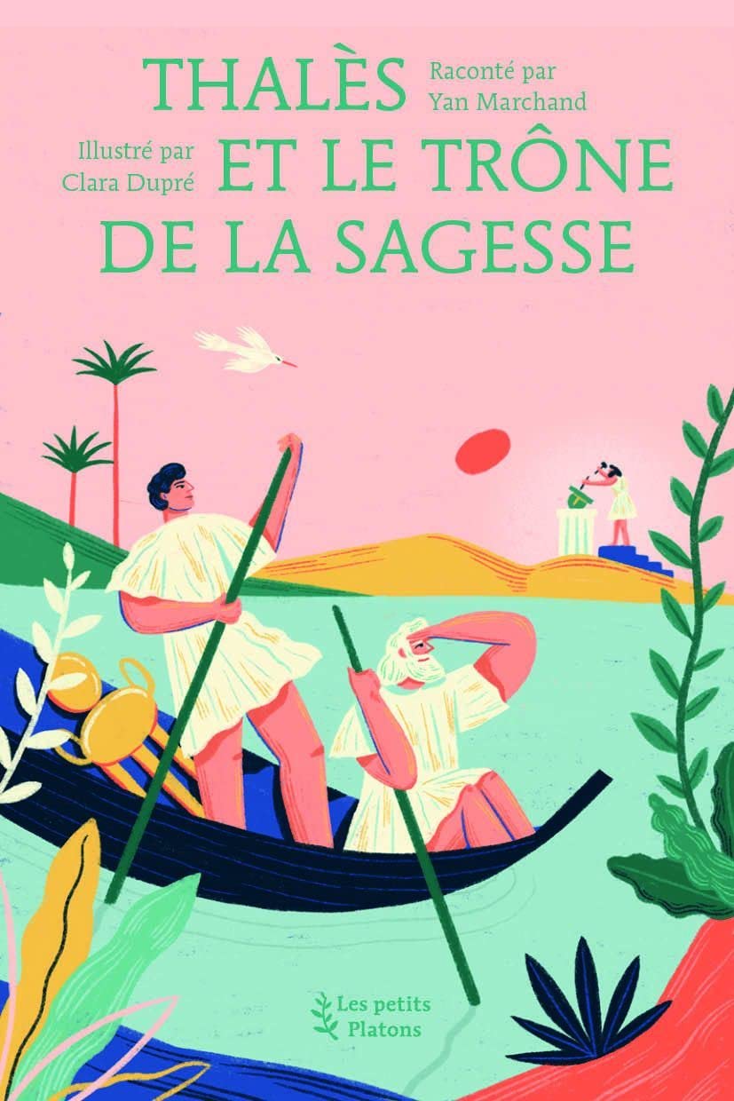 Couverture du livre Thalès et le trône de sagesse (2021) de Yan Marchand