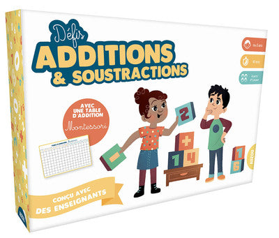 Produit DÉFIS ADDITIONS ET SOUSTRACTIONS