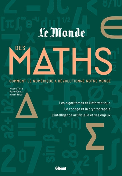Couverture du livre Le Monde des maths 3 de Vicenç Torra