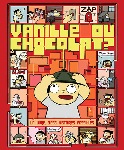Couverture du livre Vanille ou chocolat de Jason Shiga