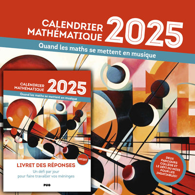 Couverture du magazine Calendrier mathématique 2025