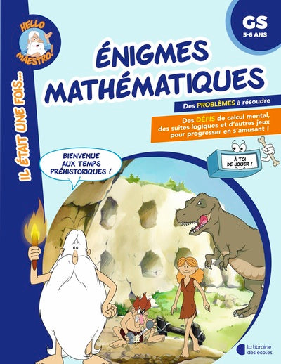 Couverture du livre Hello maestro - Enigmes mathématiques GS de Antoine Houlou-Garcia