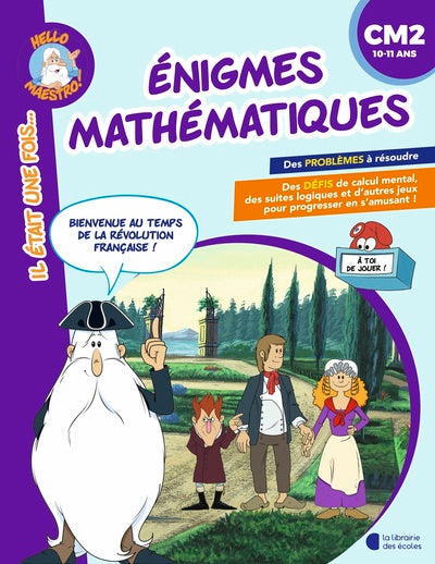Couverture du livre Hello maestro - Enigmes mathématiques CM2 de Antoine Houlou-Garcia