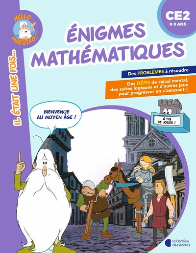 Couverture du livre Hello maestro - Enigmes mathématiques CE2 de Valérie Cluzel