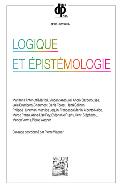 Couverture du livre Logique et épistémologie de Pierre Wagner