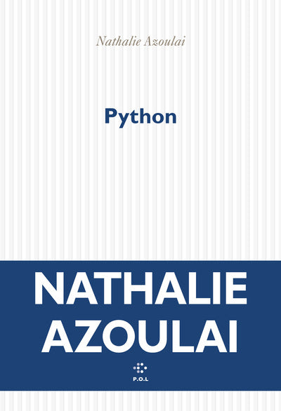 Couverture du livre Python de Nathalie Azoulai