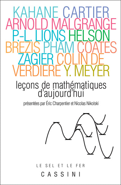 Couverture du livre Leçons de mathématiques d'aujourd'hui, vol. 1 de Eric Charpentier
