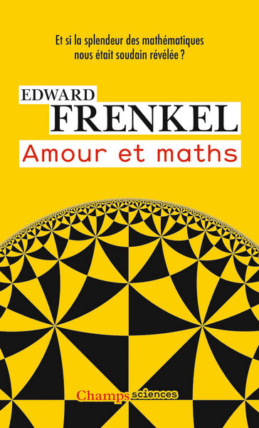 Dos du livre Amour et maths (2015)