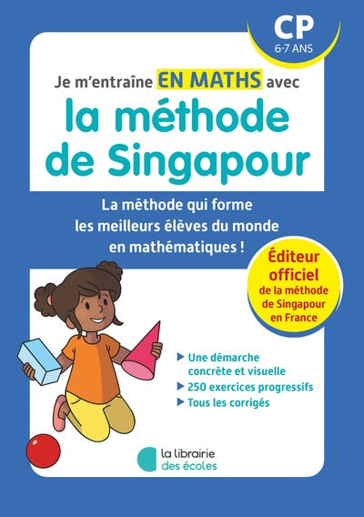 Couverture du livre Je m'entraîne en maths avec la méthode de Singapour - CP de Tek Hong Kho
