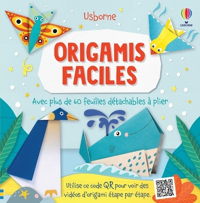 Couverture du livre Origamis faciles - Avec plus de 60 feuilles détachables à plier