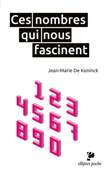 Dos du livre Ces nombres qui nous fascinent