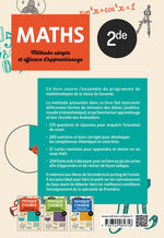 Maths - 2de - Méthode simple et efficace d'apprentissage