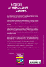 Dos du livre Découvrir les mathématiques autrement calcul différentiel et intégral (2019)