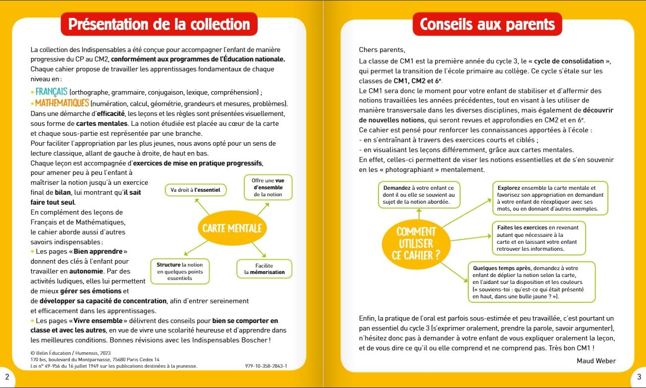 Les indispensables de CM1