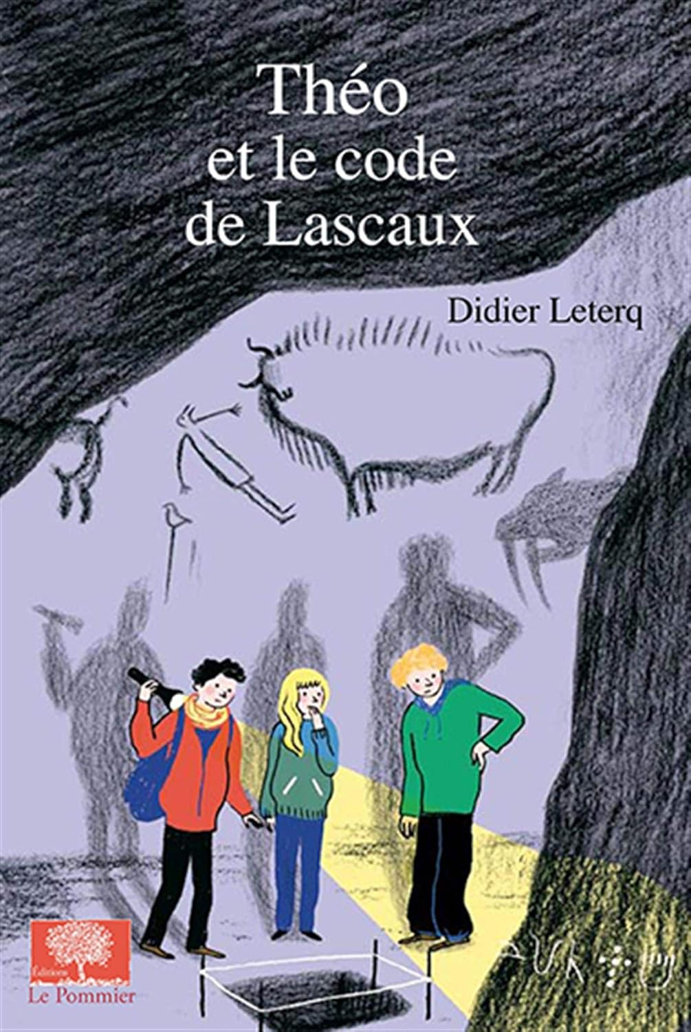 Couverture du livre Théo et le code de Lascaux (2013) de Didier Leterq