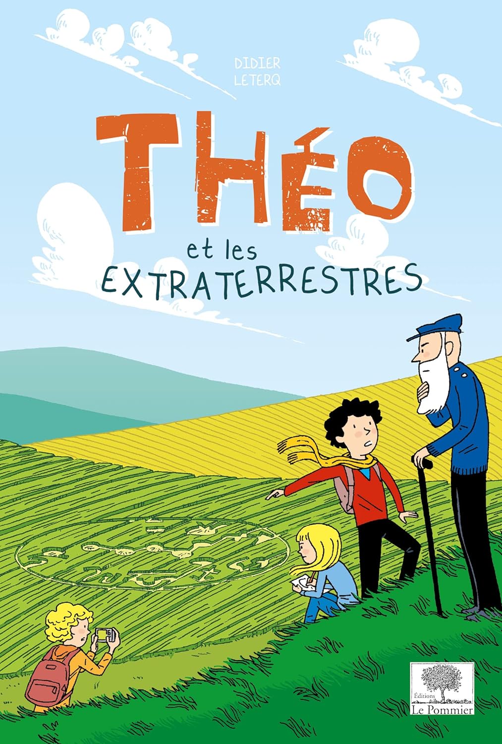 Couverture du livre Théo et les extraterrestres (2018) de Didier Leterq