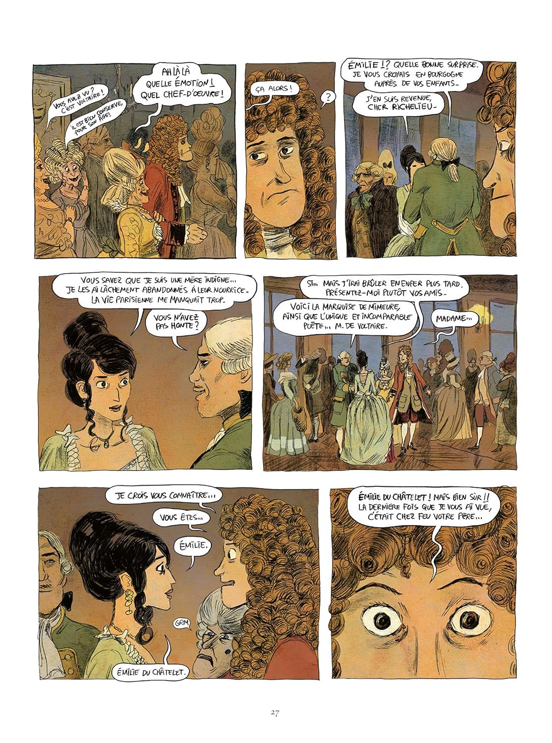Dos du livre Voltaire très amoureux (2019)