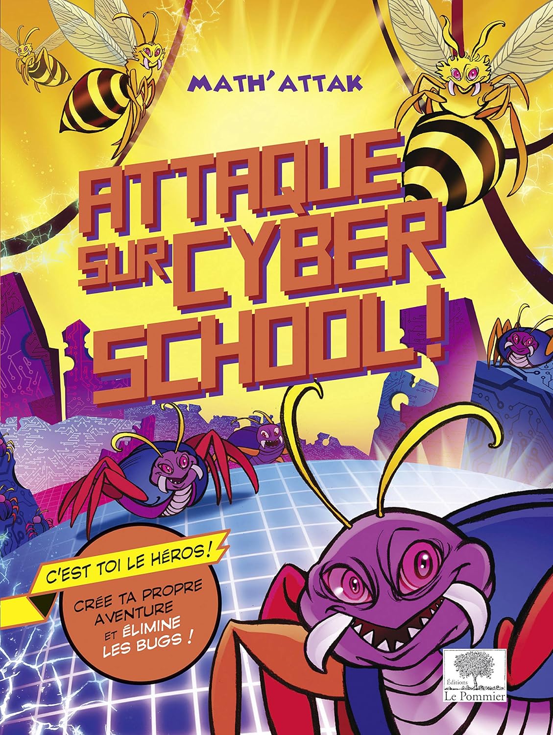 Couverture du livre Attaque sur CyberSchool de Catherine Casey