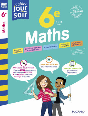 Cahier du jour, cahier du soir (Maths 6ème)