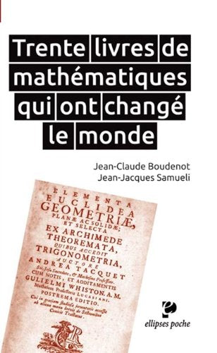 Dos du livre 30 livres de mathématiques qui ont changé le monde
