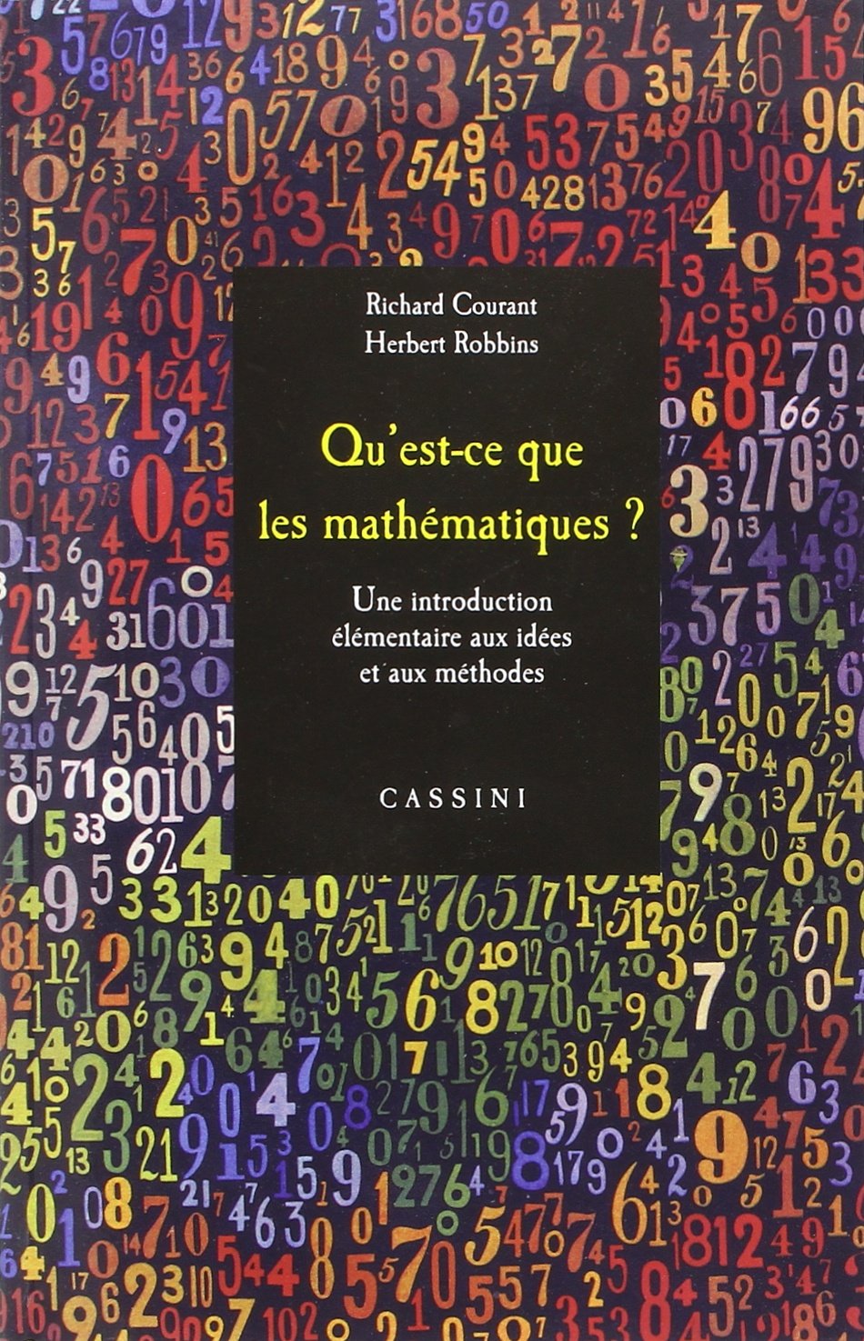 Couverture du livre Qu'est-ce que les mathématiques ? de Richard Courant