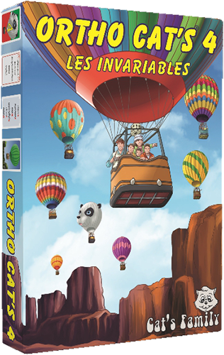 Couverture du jeu de cartes Ortho Cat's 4 Les invariables de Cat's Family