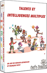 Couverture du jeu Talents et intelligences multiples de Renaud Keymeulen et François Petit par Cat's Family