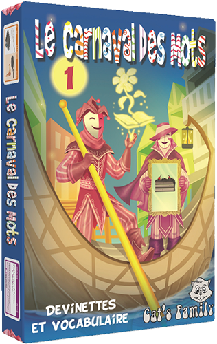 Couverture du jeu Le Carnaval des Mots de François Petit par Cat's Family