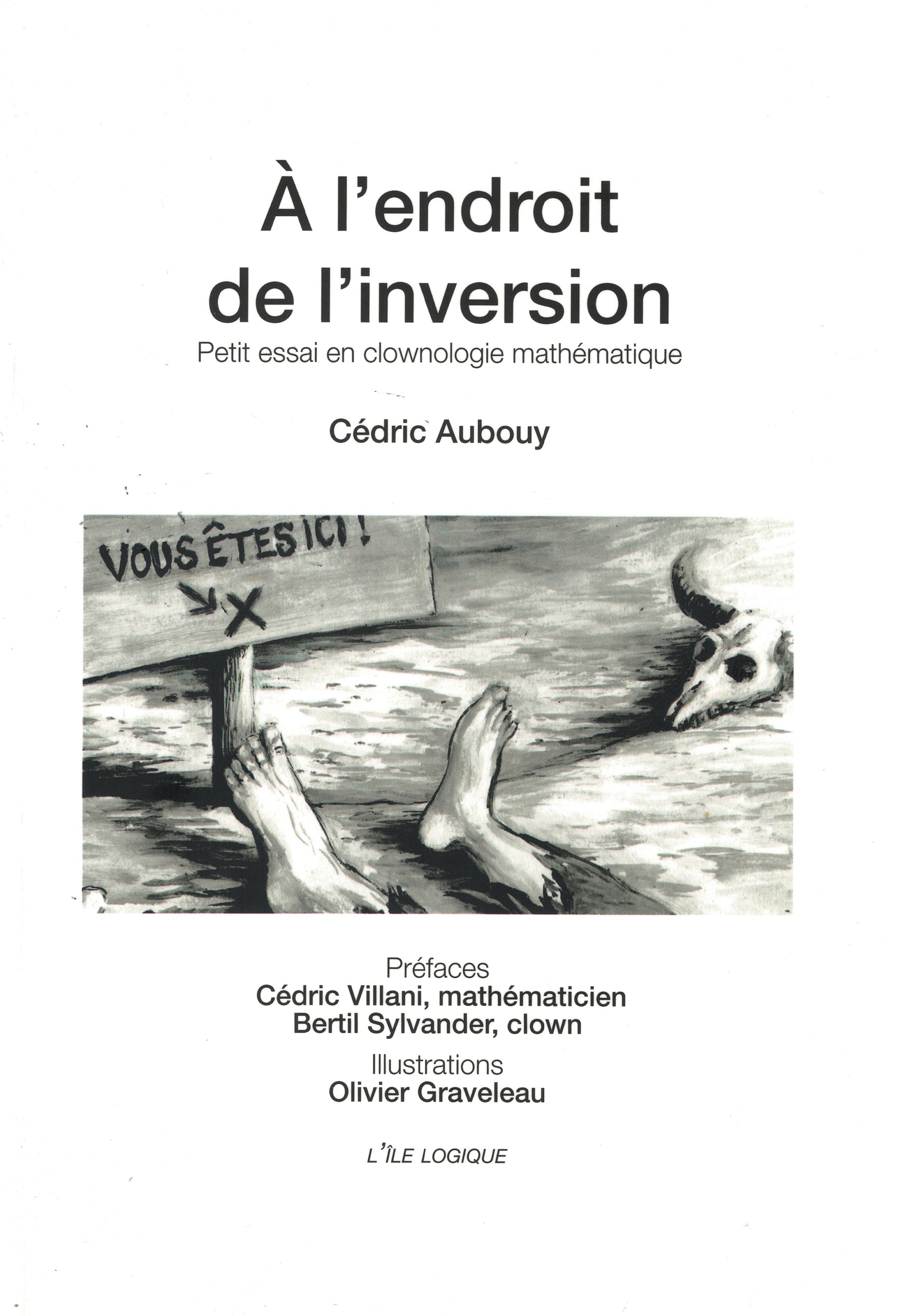 Couverture du livre A l'endroit de l'inversion de Cédric Aubouy