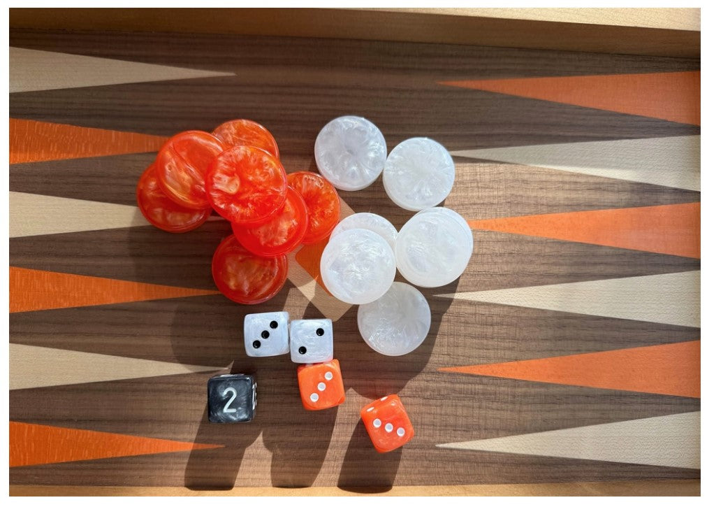 BACKGAMMON NOYER MOKA 38CM
