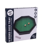 PISTE OCTOGON BOIS 28CM 2 DES