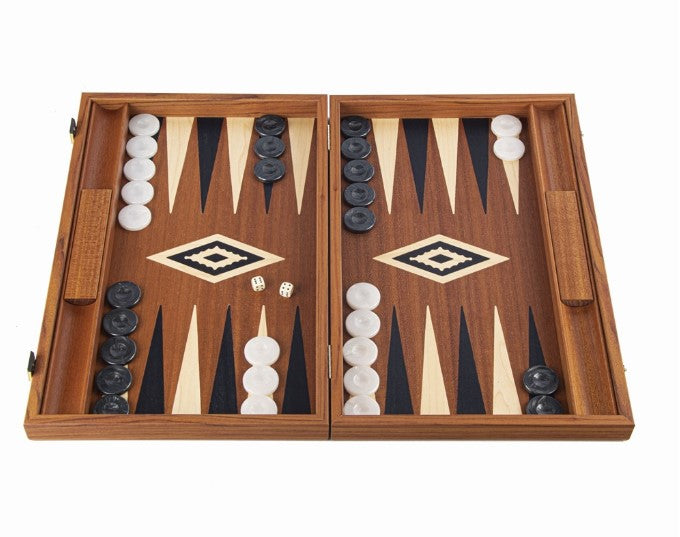 BACKGAMMON 48CM ACAJOU
