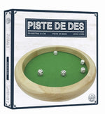 PISTE 35CM BOIS AVEC 5 DES