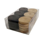 SET PIONS BOIS 26MM BACKGAMMON