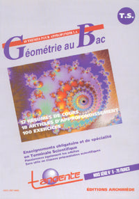 Couverture du livre Géométrie au bac de Tangente
