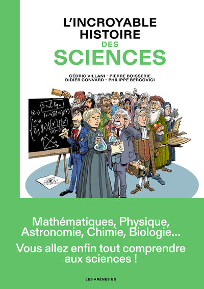 Couverture du livre L’ incroyable histoire des sciences (2023) de Pierre Boisserie