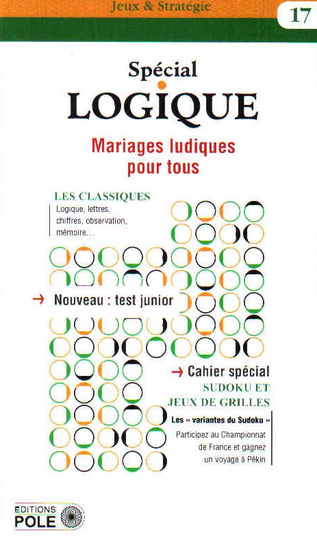 Couverture du livre Mariage ludiques pour tous  (SPS17)