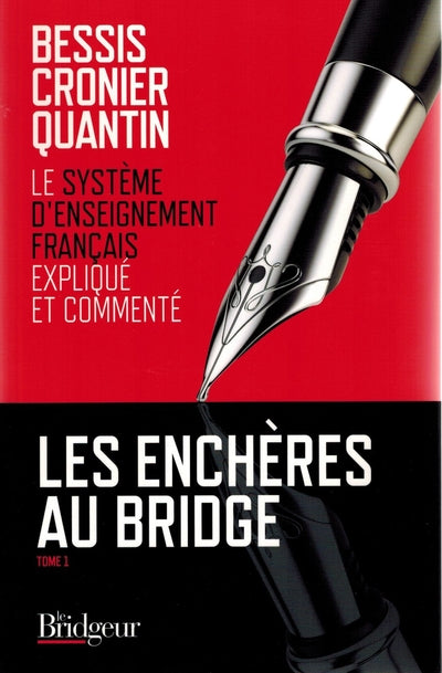 Couverture du livre Les enchères au bridge de Michel Bessis