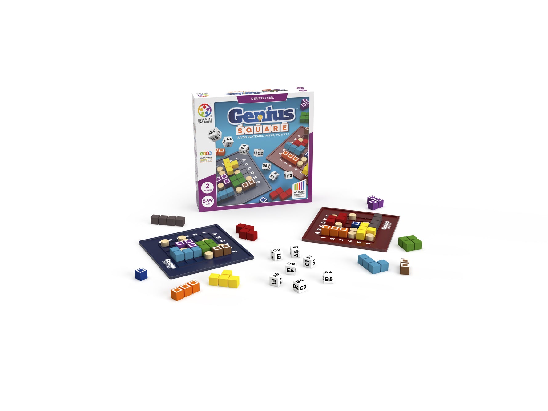 Dos du jeu Genius Square