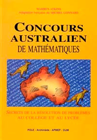 Couverture du livre Concours australiens de mathématiques de Christopher Réville