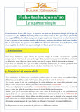 Fiche technique à l'unité