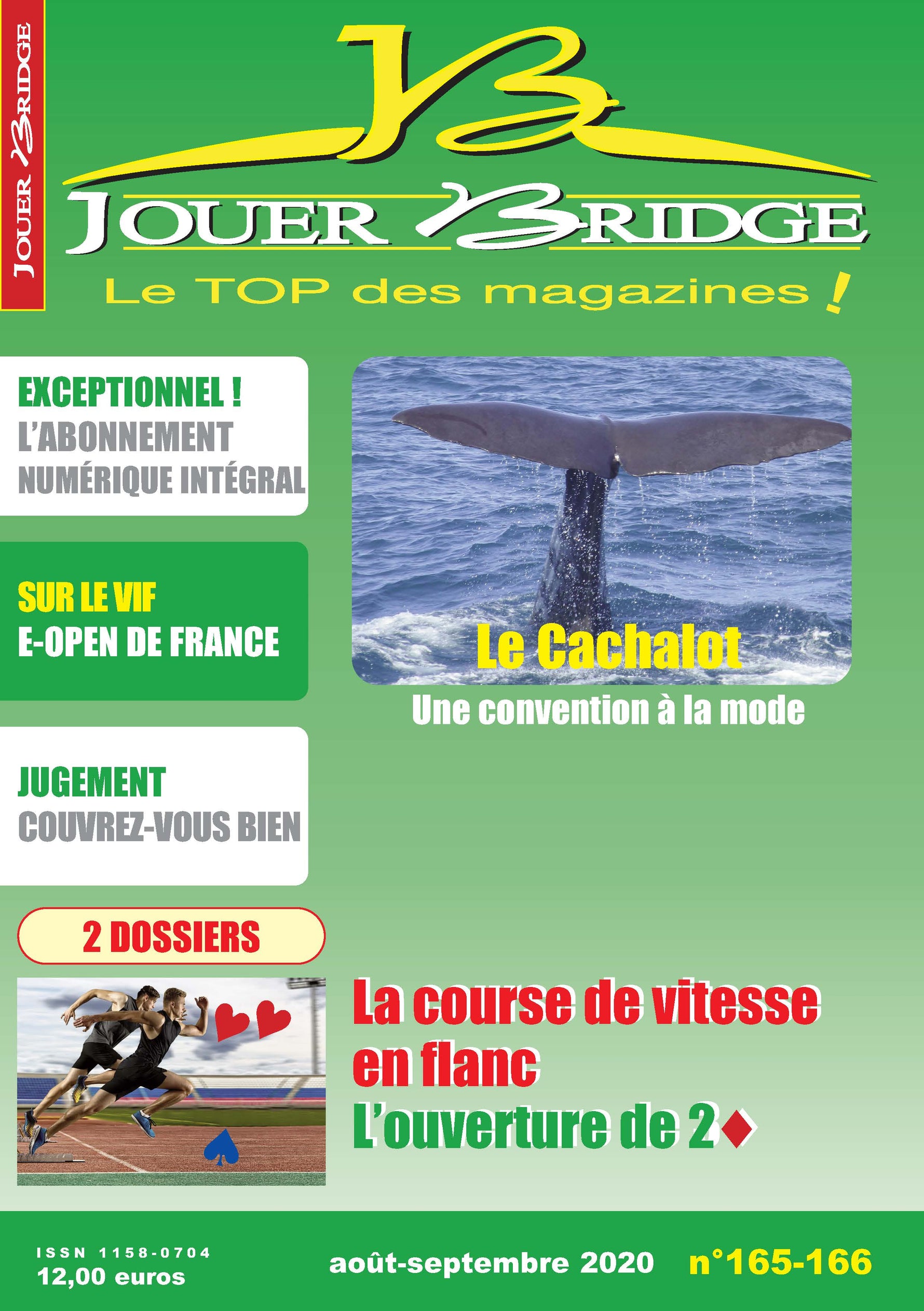 Couverture du magazine Numéro 165 -166 Jouer Bridge - 2K FM et le flanc à SA