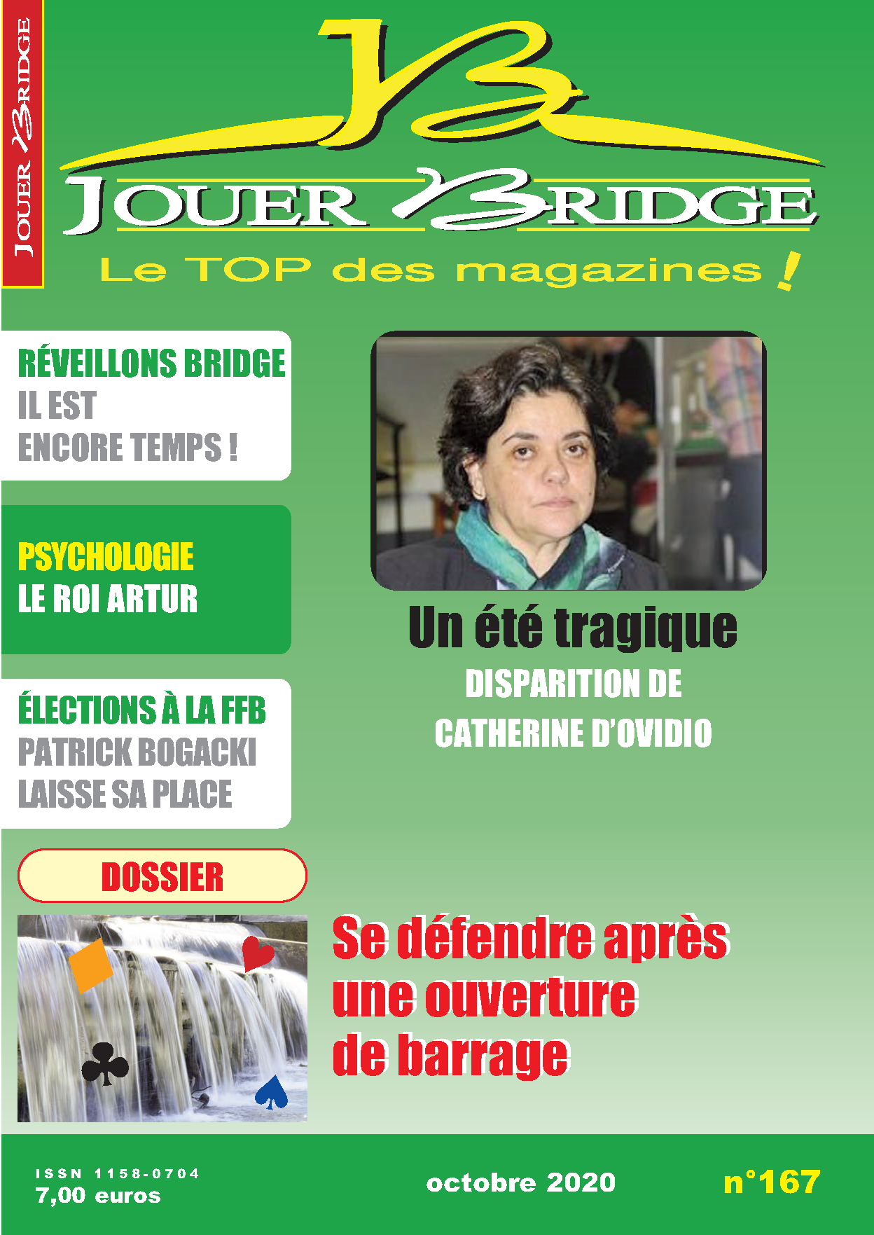 Couverture du magazine Numéro 167 Jouer Bridge - Hypothèses de crainte et de nécessité