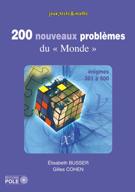 Couverture du livre 200 nouveaux pbs du monde (301-500) de Élisabeth Busser